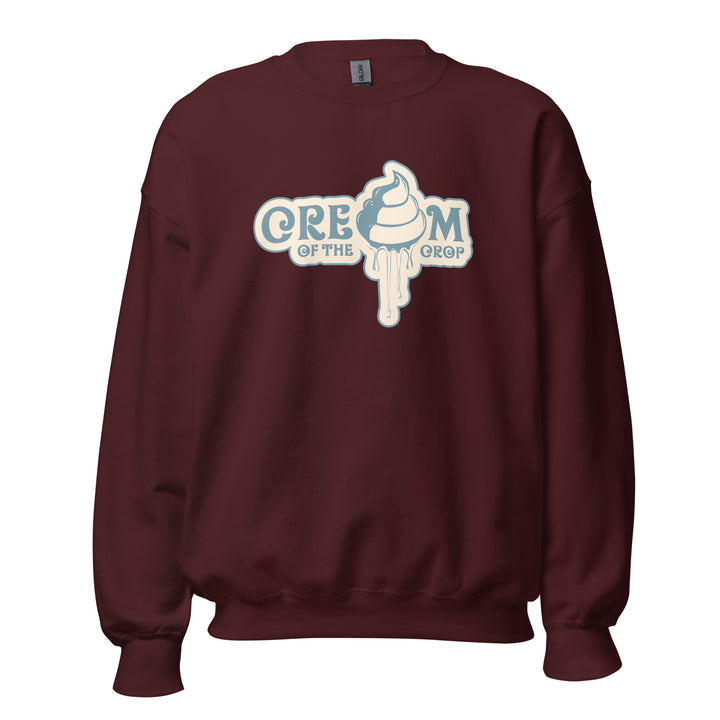 Crew Neck Unisex Sweatshirt Blurberry Logo